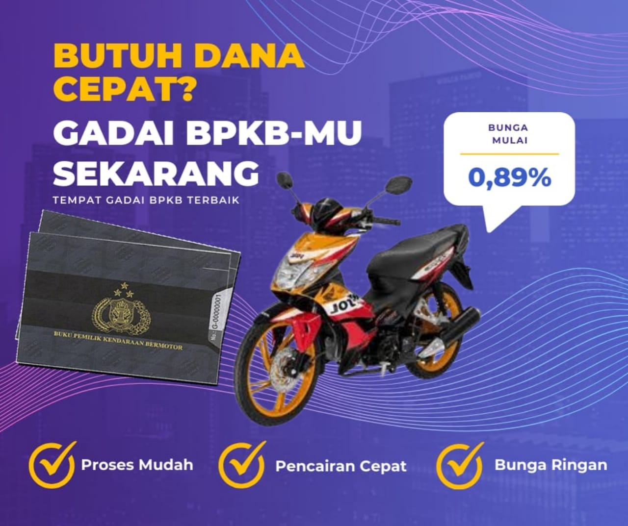 Pinjaman Dana Jaminan Bpkb Motor Honda Blade Repsol Dapat Pinjaman Berapa? Seperti Ini Simulasinya